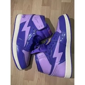 Reves Paris x Air Kiy 85 Hi Purple Runtz 420 Edition Size Men 12 Shoes Leather Reves Paris / Kiy  main image 4